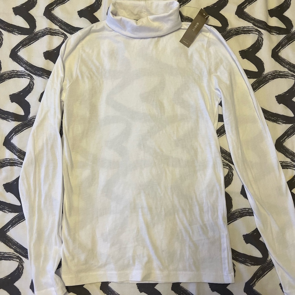 Nwt J.crew Tissue turtleneck t-shirt